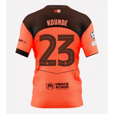 Barcelona Jules Kounde #23 Rezervni Dres 2025-26 Kratak Rukav Barcelona Jules Kounde #23 Rezervni Dres 2025-26 Kratak Rukav